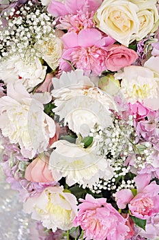 Beautiful close-up of a flower arrangement