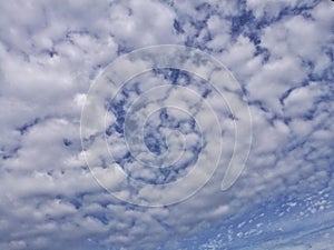 Beautiful cloud and blue sky background