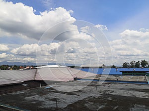 Beautiful cloud group