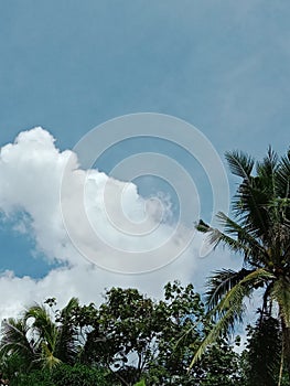 beautiful cloud view