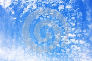 Beautiful clouds in the air.