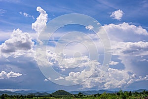 Ã Â¸ÂºBeautiful clouds and blue sky