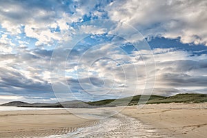 Beautiful clouds on Harris beach