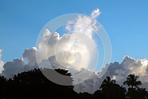 Beautiful clouds and sky