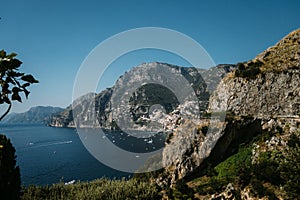 Beautiful coast - Amalfi, view of Atrani village