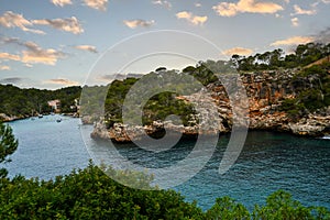 Beautiful coast of Cala Figuera - Spain, Mallorca photo