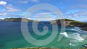 Beautiful coast between Slea Head and Dunmore Head