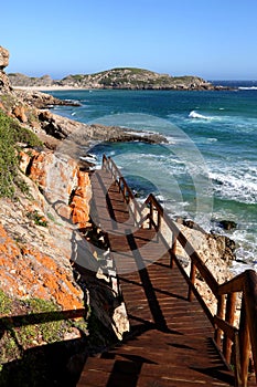 Beautiful Coastaline and Walkway in South Africa