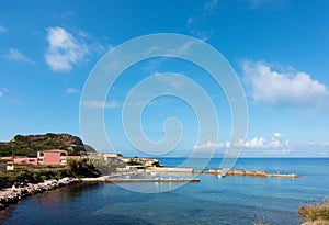 The beautiful coastline in Ereikoussa, one of the Diapontia islands northwest of Corfu, Greece