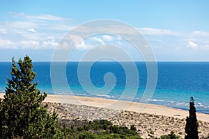 The beautiful coastline in Ereikoussa, one of the Diapontia islands northwest of Corfu, Greece