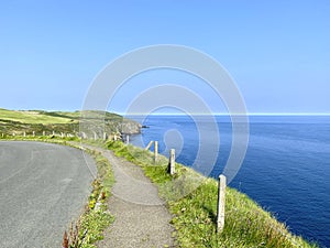 Beautiful coastline of the Isle of Man