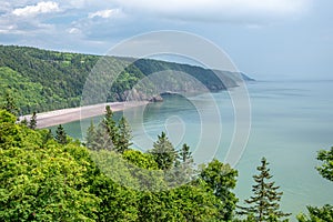 The Beautiful Coastline of New Brunswick rugged and unpredictable