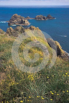 Beautiful Coastline at Ortegal Cape, Galicia