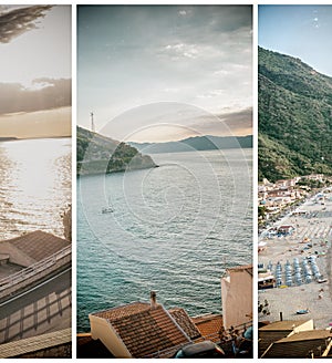 Beautiful coastline of Scilla, Calabria