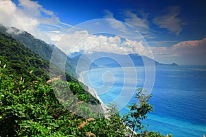 Beautiful Coastline in Yilan, Taiwan