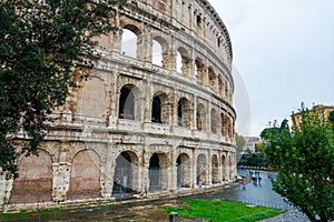 Beautiful Colisseum - the impressive Colosseum of Rome