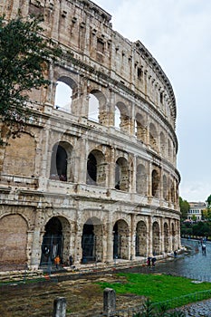 Beautiful Colisseum - the impressive Colosseum of Rome