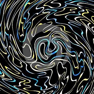 Beautiful color abstract pattern vector illustration of graffiti