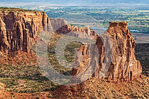 Beautiful Colorado National Monument Landscape