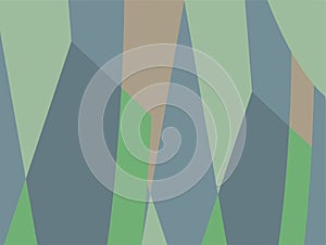 Beautiful of Colorful Art Brown, Grey and Green, Abstract Modern Shape. Image for Background or Wallpaper