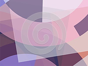 Beautiful of Colorful Art Purple, Pink and Grey, Abstract Modern Shape. Image for Background or Wallpaper