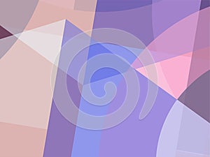 Beautiful of Colorful Art Purple, Pink and Grey, Abstract Modern Shape. Image for Background or Wallpaper