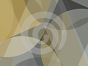 Beautiful of Colorful Art Yellow, Black and Grey, Abstract Modern Shape. Image for Background or Wallpaper