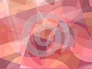 Beautiful of Colorful Art Yellow, Orange and Pink, Abstract Modern Shape. Image for Background or Wallpaper