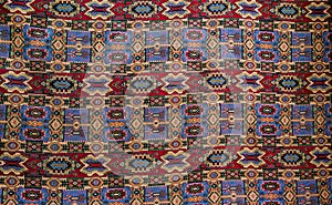 A beautiful and colorful handmade Persian rug