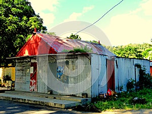 Beautiful and colorful house in the Cinderella of the Indian Ocean Rodrigues.