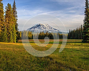 Beautiful Colorful Image of Mount Adams