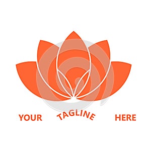 Lotus Icon logo 3d desing