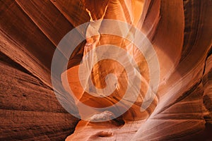 Beautiful Colors and structures at Antelope Canyon