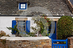 Beautiful cottege in Saint Guirec, Brittany, France