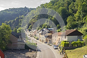 Beautiful country side scene of Vianden