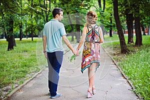 Beautiful couple dating