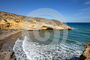 Beautiful cove in the Cabo Cope and Puntas de Calnegre Regional Park photo