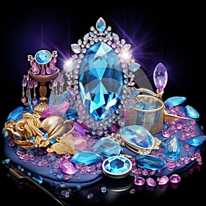 Beautiful Crystal Cascade Beading and Jewelry-Making Kit