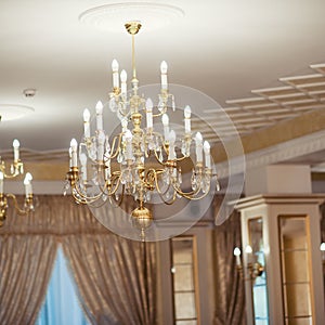 beautiful crystal chandelier