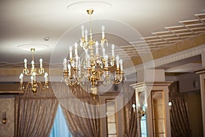 beautiful crystal chandelier