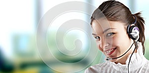 Beautiful Customer Representative