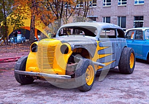 A beautiful customized classic hotrod