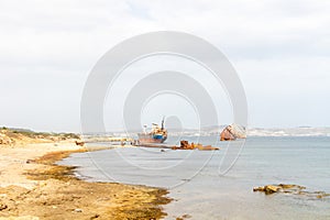 Hermoso sobre el Playa en, Túnez 