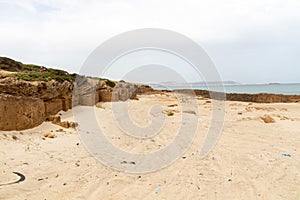 Hermoso sobre el Playa en, Túnez 