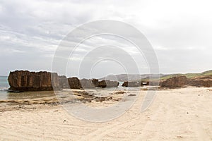 Hermoso sobre el Playa en, Túnez 