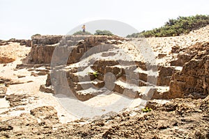 Hermoso sobre el Playa en, Túnez 