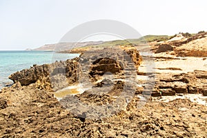 Hermoso sobre el Playa en, Túnez 