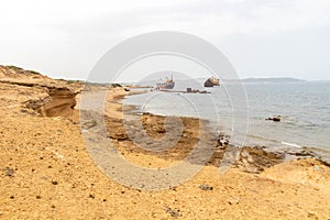 Hermoso sobre el Playa en, Túnez 