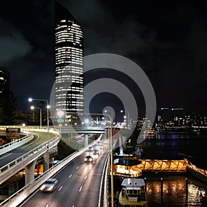 A beautiful December night in Brisbane, Australia