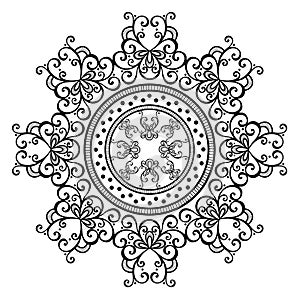 Beautiful Deco Mandala (Vector)